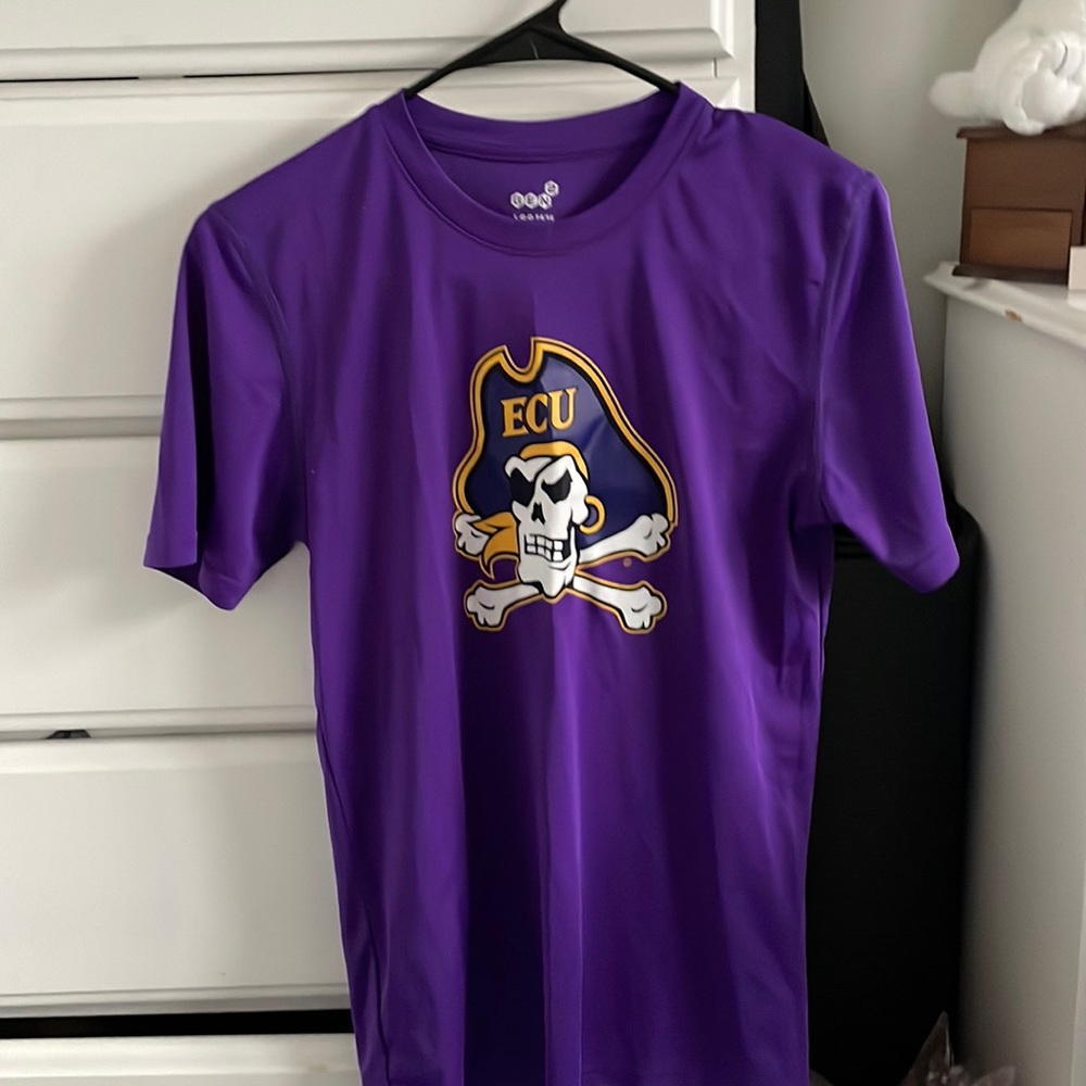 ECU purple shirt